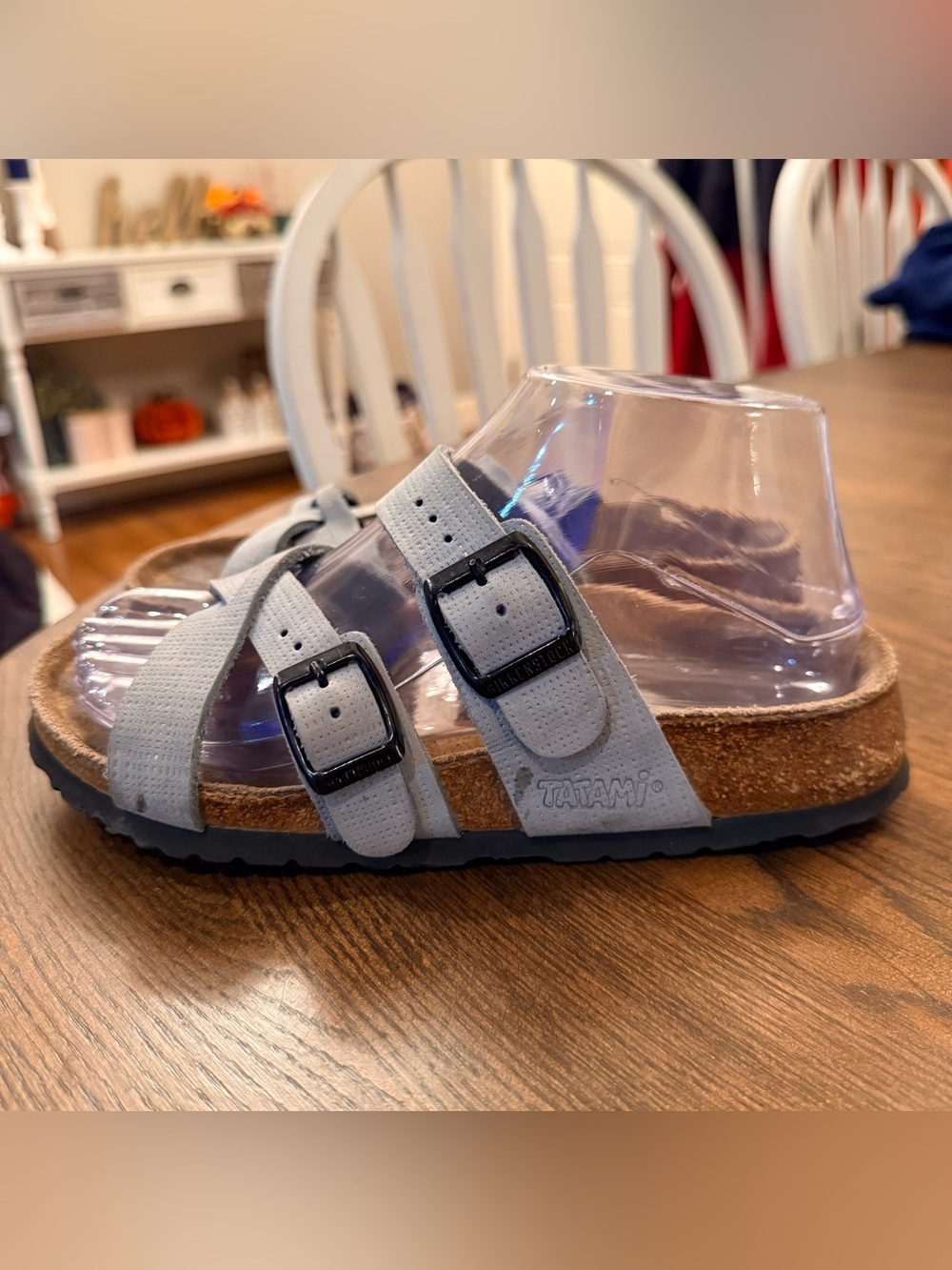 Birkenstock Tatami crossover strap sandals. Women size 5